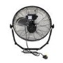 Refurbished electriQ 18 Inch High Velocity Floor Fan - Black