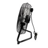 Refurbished electriQ 18 Inch High Velocity Floor Fan - Black