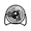 electriQ 9 Inch High Velocity Desk Fan - Black Metal Body