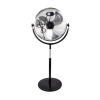 electriQ 16 Inch High Velocity Pedestal Fan - Black