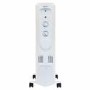 Igenix IG2600 2kW  Portable Oil Filled Radiator Electric Heater with 3 Heat Settings Adjustable Thermostat Overheat Protection