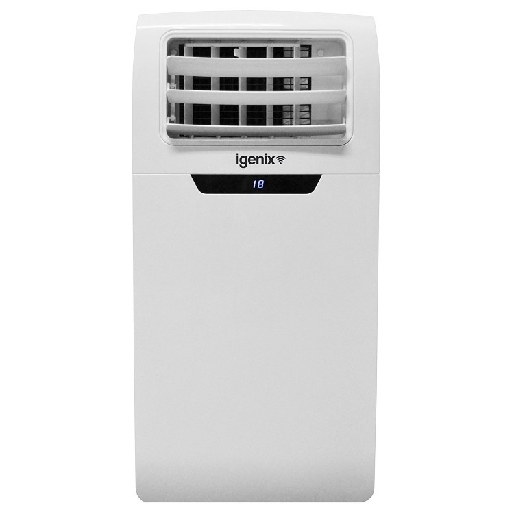 GRADE A3 - Igenix 9000 BTU SMART WIFI App Portable Air Conditioner for rooms up to 21 sqm 