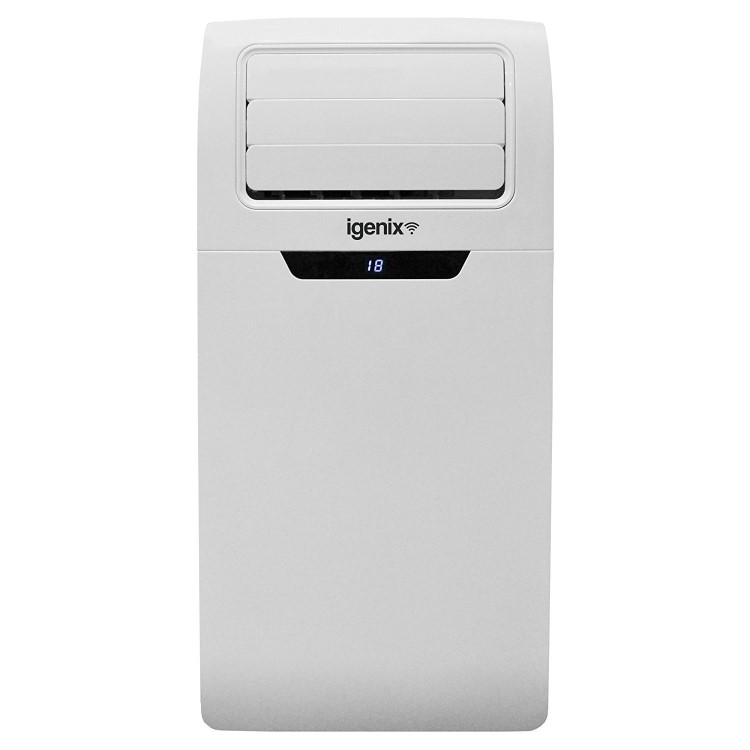 GRADE A3 - Igenix 9000 BTU SMART WIFI App Portable Air Conditioner for rooms up to 21 sqm 