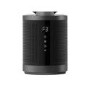 GRADE A2 - 38 inch Quiet Pure Cool Bladeless HEPA Purifying Tower Fan with Remote Control Timer and Oscillation - Black