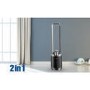 GRADE A2 - 38 inch Quiet Pure Cool Bladeless HEPA Purifying Tower Fan with Remote Control Timer and Oscillation - Black