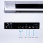 electriQ iQool 12000 BTU Wall Mounted All-In-One Smart Air Conditioner with Heat Pump - No Outdoor Unit Needed