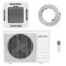 electriQ iQool 36000 BTU Smart A++ Single Split Ceiling Cassette Air Conditioner with Heat Pump - 5m Pipe Kit Included