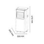 Argo 8000 BTU Portable Air Conditioner - for rooms up to 20 sqm
