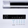14000 BTU Wall Mounted All-In-One Smart Air Conditioner with Heat Pump - No Outdoor Unit Needed