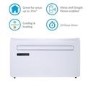 14000 BTU Wall Mounted All-In-One Smart Air Conditioner with Heat Pump - No Outdoor Unit Needed