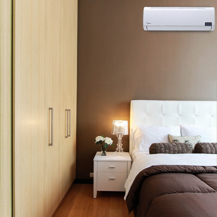 Midea 18000 BTU Luna High Wall Mounted Inverter Air Conditioner with heat pump