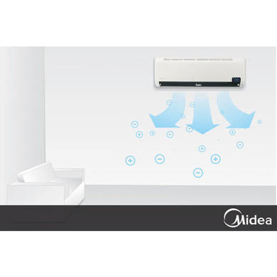 Midea 18000 BTU Luna High Wall Mounted Inverter Air Conditioner with heat pump