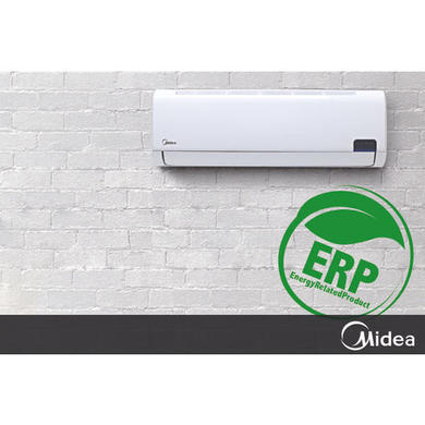 Midea 18000 BTU Luna High Wall Mounted Inverter Air Conditioner with heat pump