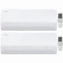 Samsung Luzon A+++ Smart Multi-Split 9000 + 12000 BTU Wall Mounted Air Conditioner with Heat Pump