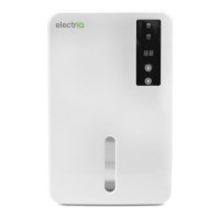 electriQ Mini Compact Dehumidifier with Humidistat and 1.5 Litre Tank electriQ Mini Compact Dehumidifier with Humidistat and 1.5 Litre Tank