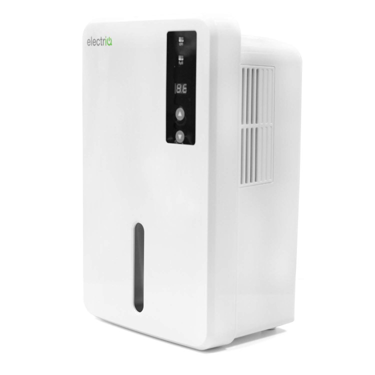 electriQ Mini Compact Dehumidifier with Humidistat and 1.5 Litre Tank