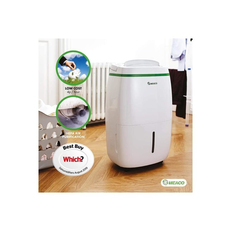 Refurbished Meaco 20 Litre Platinum Low Energy Dehumidifier and Air Purifier