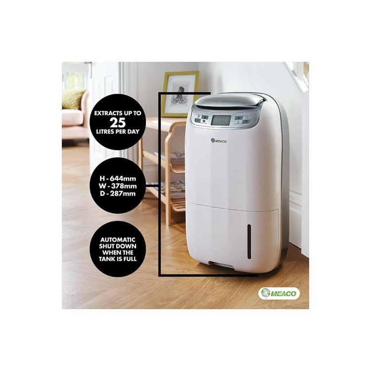GRADE A2 - Meaco 25 Litre Platinum Low Energy Dehumidifier - Which Best Buy
