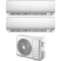 MISTRAL-9K12K Akai Mistral Multi-Split 1x9000 and 1x12000 BTU Smart Wall Mounted Air Conditioner with Heat Pump