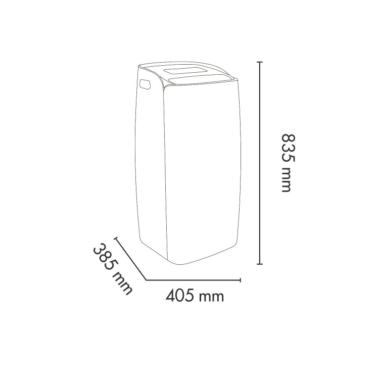 Refurbished Argo 13000 BTU Smart Portable Air Conditioner with Heat Pump