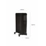 Dimplex 2kw Black Oil Filled Radiator with Timer 