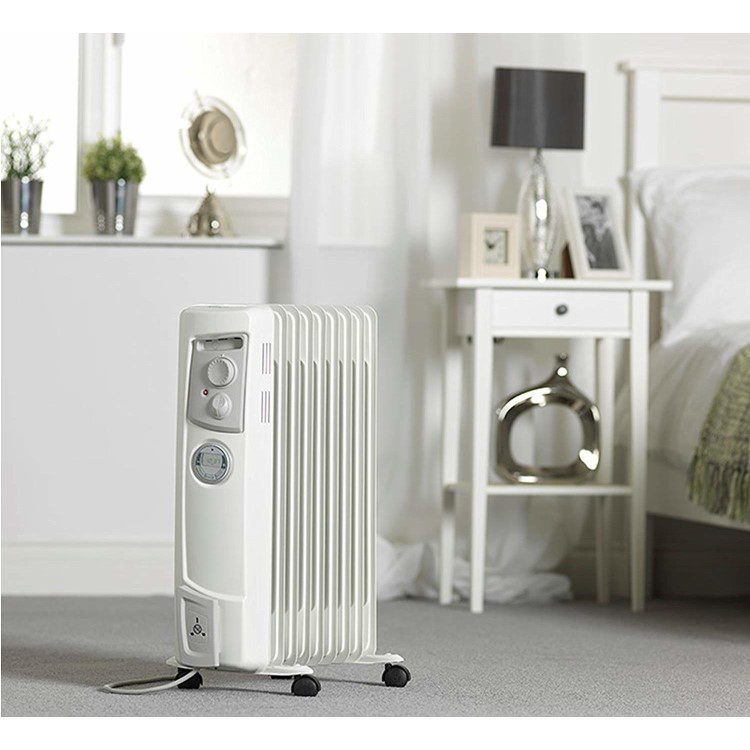 GRADE A1 - Dimplex 2kw Oil Filled  Radiator with Timer 