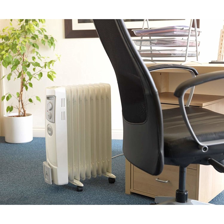 GRADE A1 - Dimplex 2kw Oil Filled  Radiator with Timer 