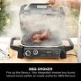 Ninja Woodfire Electric BBQ Grill & Smoker with Cover and Stand - OG701UK