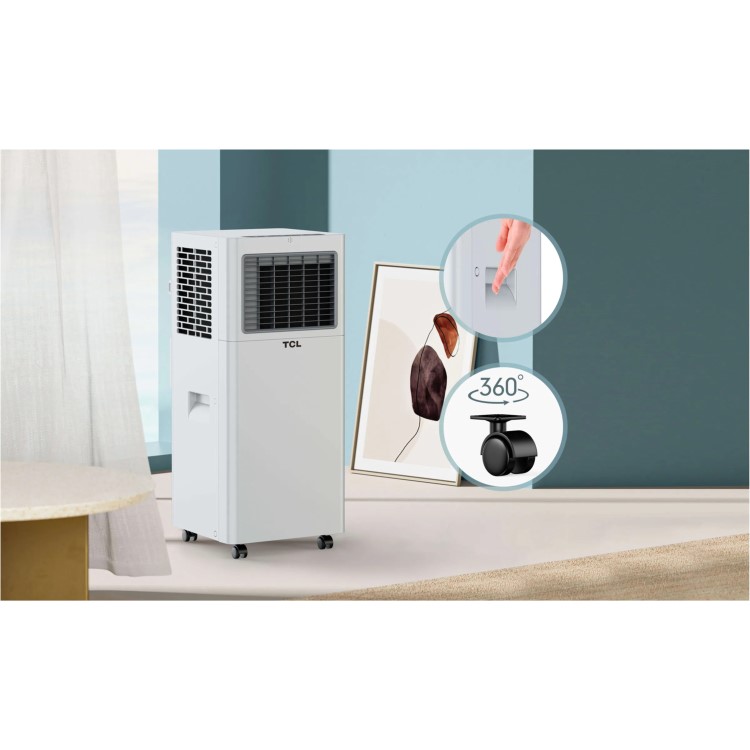 GRADE A2 - TCL 7000 BTU Smart Portable Air Conditioner