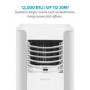 Refurbished electriQ 12000 BTU Portable Air Conditioner