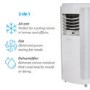 Refurbished electriQ 12000 BTU Portable Air Conditioner