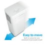 GRADE A2 - electriQ 12000 BTU Portable Air Conditioner for rooms up to 30 sqm