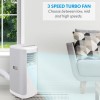 electriQ 14000 BTU Smart Portable Air Conditioner with Heat Pump