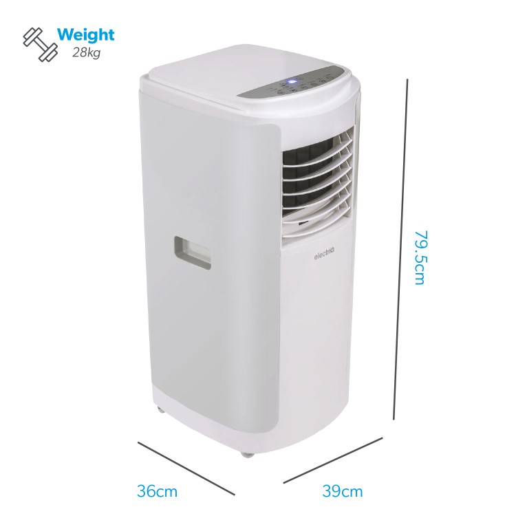 Refurbished electriQ 12000 BTU 3.5 kW WIFI Smart App 4-in-1 Air Conditioner