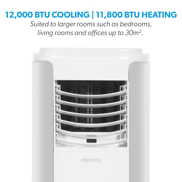 Refurbished electriQ 12000 BTU 3.5 kW WIFI Smart App 4-in-1 Air Conditioner