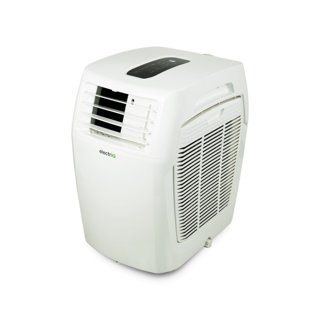 GRADE A3 - electriQ 15000 BTU 4.4 kW Compact Portable Air Conditioner with Heat Pump for Rooms up to 40 sqm