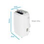 Refurbished electriQ 16000 BTU  Portable Air Conditioner with Heat Pump