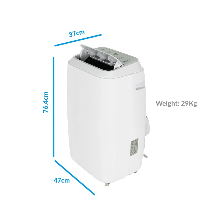 Refurbished electriQ 16000 BTU  Portable Air Conditioner with Heat Pump