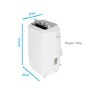 Refurbished electriQ 18000 BTU Portable Air Conditioner with Heat Pump