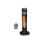 Provic P2000 900w Halogen Tower Heater with Remote IP55 Rated