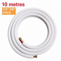 10 meters Pipe kit for 12000 and 9000 BTU Split Air Conditioners 1/4 inch and  3/8 inch 6.35mm/9.52mm
