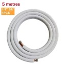 PIPEKIT12K-5M electriQ 5m Pipe for 9000 & 12000 BTU Air Conditioners 1/4 inch 3/8 inch 6.35mm/9.52mm