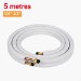 electriQ 5m Pipe for 9000 & 12000 BTU Air Conditioners 1/4 inch 3/8 inch 6.35mm/9.52mm