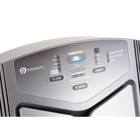GRADE A1 - Puremate PM380A Air Purifier with 7 Stage Filtration Air Quality Sensor and Remote Control 