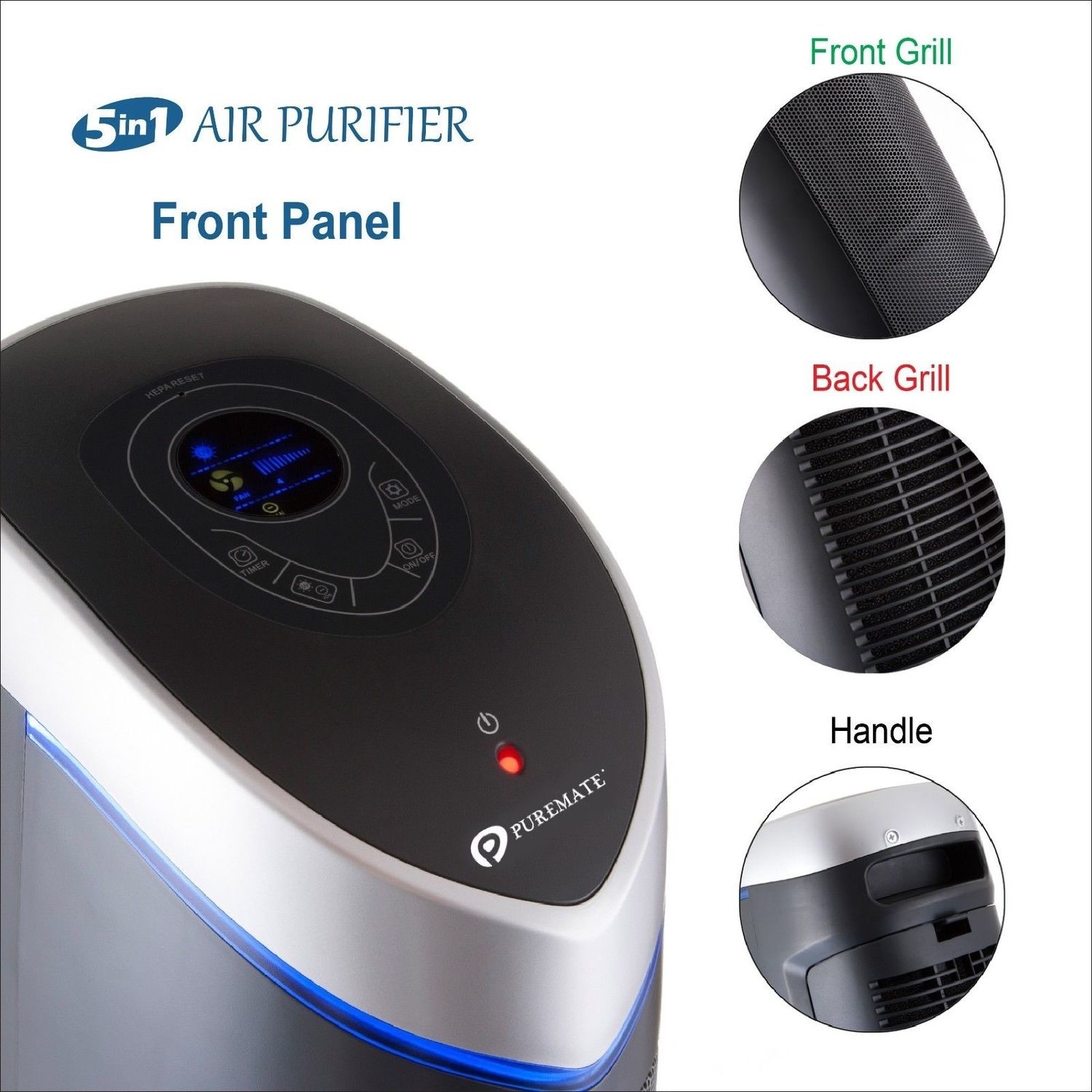Puremate 5 in discount 1 air purifier