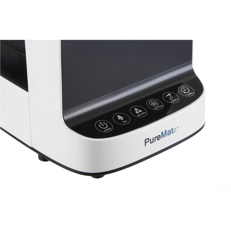 GRADE A1 - Puremate PM906 Ultrasonic Cool & Warm Mist Humidifier with Ioniser - Great for rooms up to 40sqm