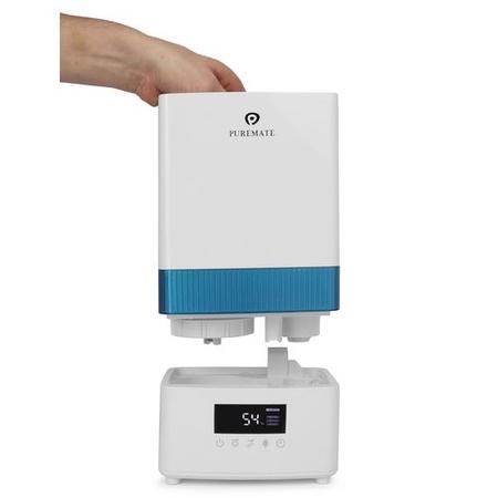 GRADE A1 - Puremate PM908 4.5 Litre Ultrasonic Cool Mist Humidifier with Ioniser and Aroma Diffuser - Great for medium sized rooms up to 40sqm