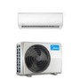 GRADE A1 - Midea AE24 24000 BTU A++ Easy-fit DC Inverter Wall Split Air Conditioner with Heat Pump and 5 years warranty