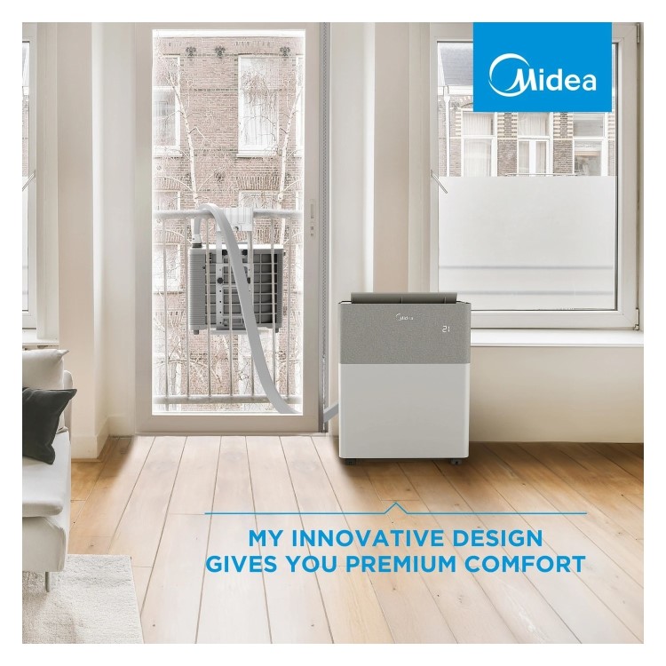 Midea Portasplit 12000 BTU A++ Smart Inverter Portable Split Air Conditioner with Heating