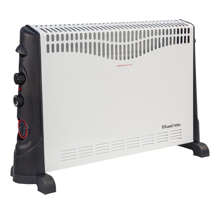 Russell Hobbs 2KW Convector Heater with Adjustable Thermostat and Timer